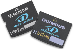 Карта памяти xD-Picture 512 MB Transcend